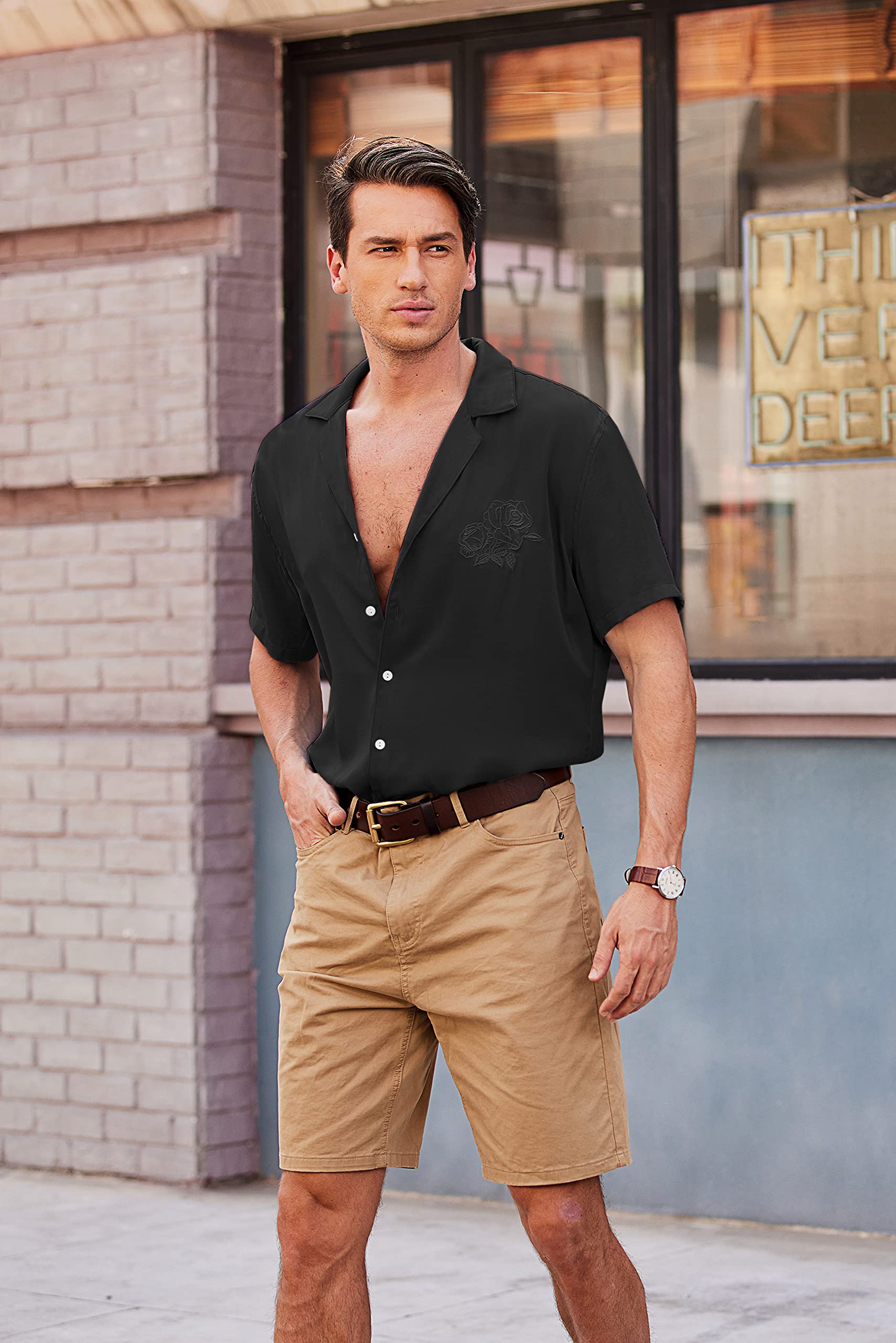 Casual Button Down Short Sleeve Shirts – coofandycommunity
