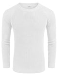 Crew Neck Slim Fit Knitted Pullover Sweater (US Only) Sweaters coofandystore 