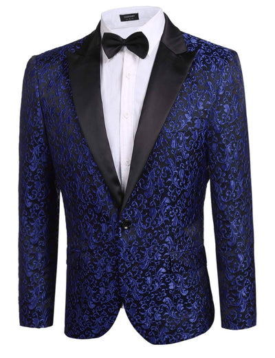 Coofandy Floral Party Tuxedo (US Only) Blazer coofandy 