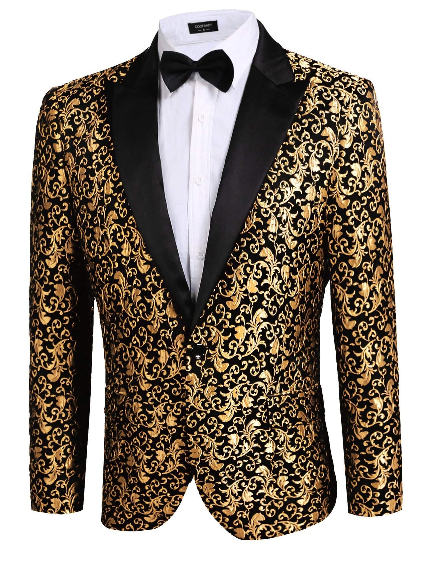 Coofandy Floral Party Tuxedo (US Only) Blazer coofandy 