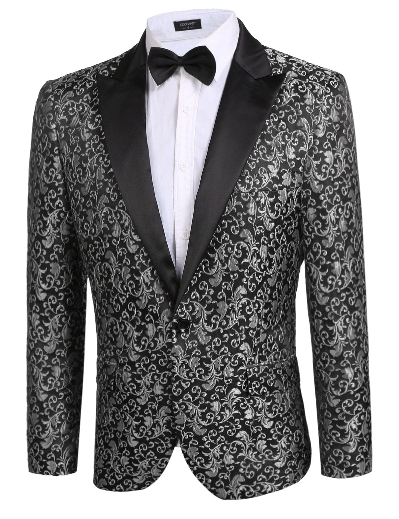 Coofandy Floral Party Tuxedo (US Only) Blazer coofandy 