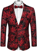 Coofandy Rose Embroidered Blazer (US Only) Blazer coofandy 