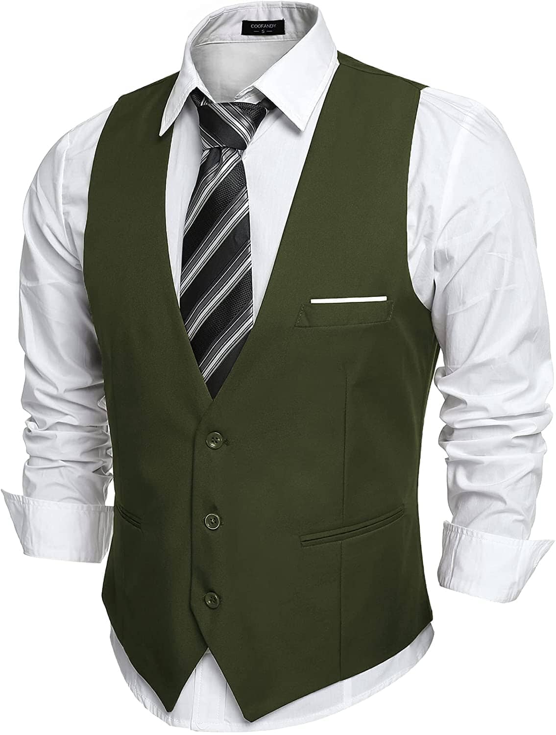 Coofandy Slim Fit Jacket Vest (US Only) Vest coofandy 