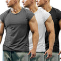 Coofandy 3-Pack Gym Workout T-Shirts (US Only) Tank Tops coofandy 