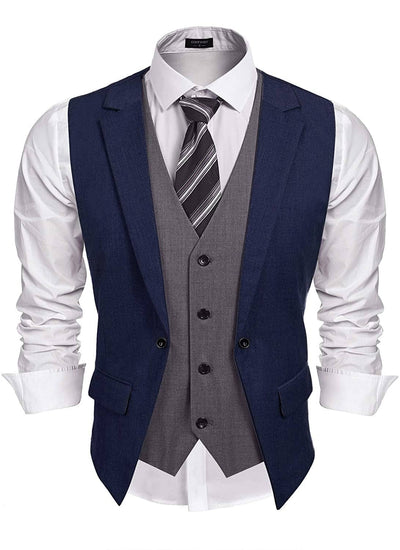 Coofandy Formal Fashion Vest (US Only) Vest coofandy 