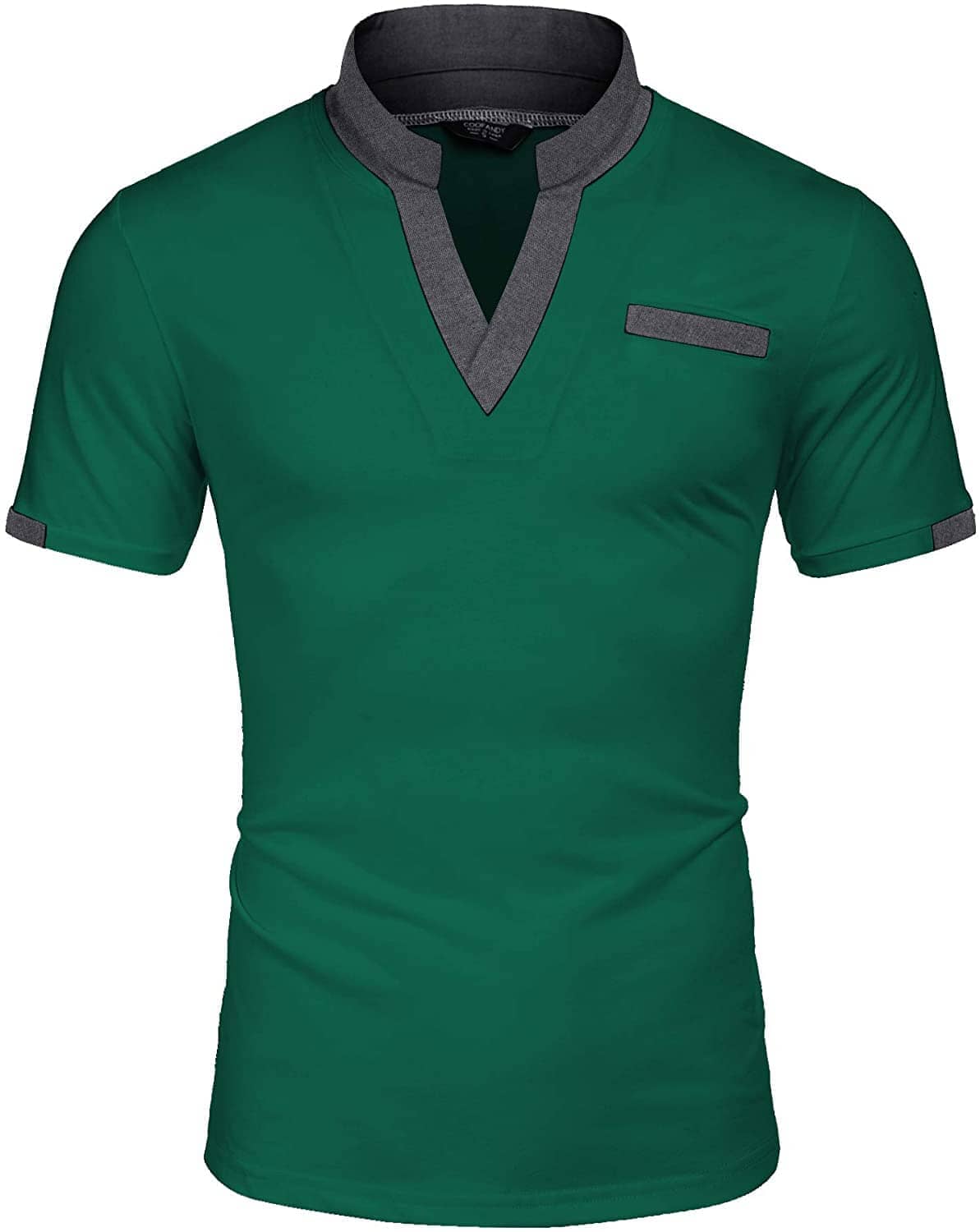 Coofandy T-Shirt with Pocket (US Only) T-shirt coofandy Green S 
