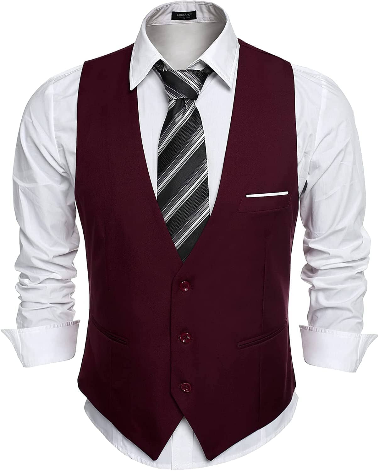 Coofandy Slim Fit Jacket Vest (US Only) Vest coofandy 