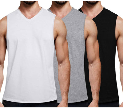 Coofandy 3-Pack Fitness Tank Top (US Only) Tank Tops coofandy 