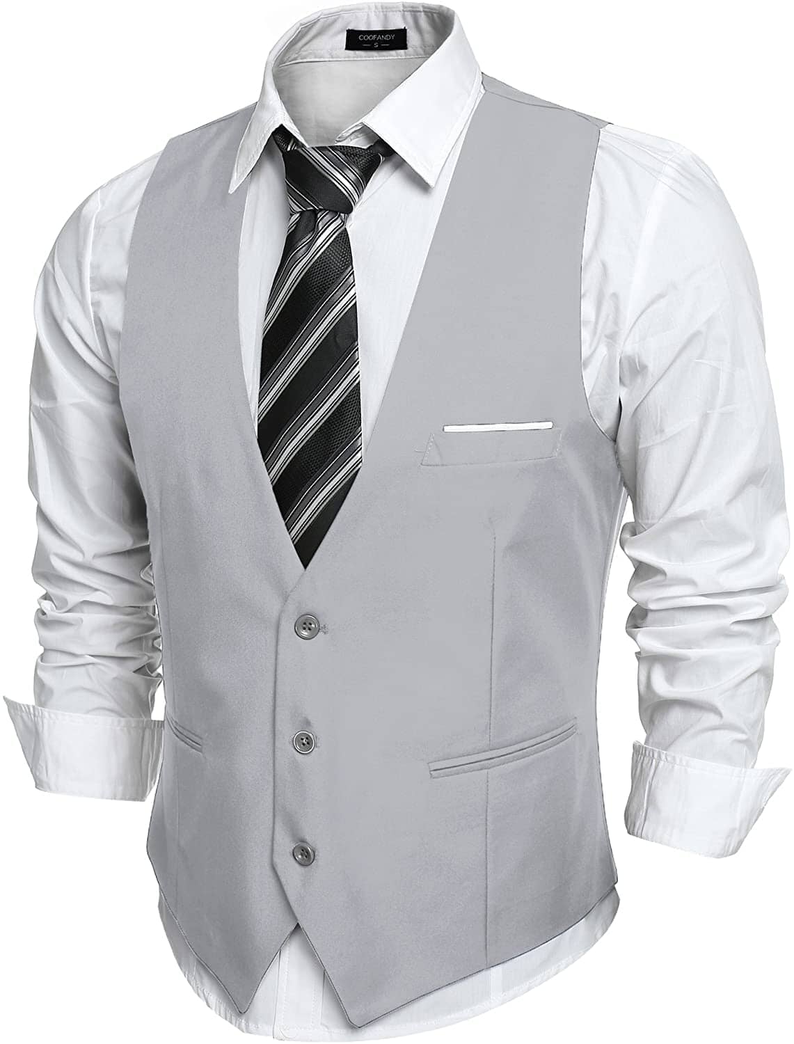 Coofandy Slim Fit Jacket Vest (US Only) Vest coofandy 