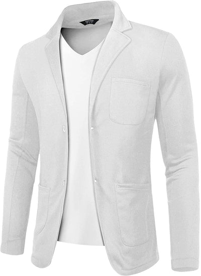 Coofandy Two Button Lapel Blazer (US Only) Blazer coofandy 