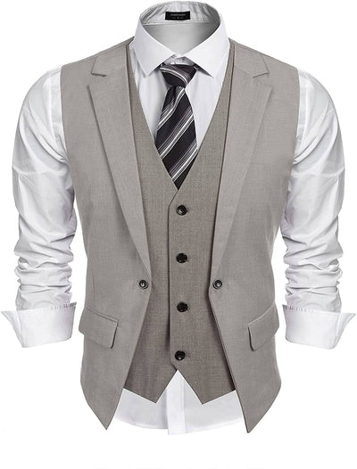 Coofandy Formal Fashion Vest (US Only) Vest coofandy 