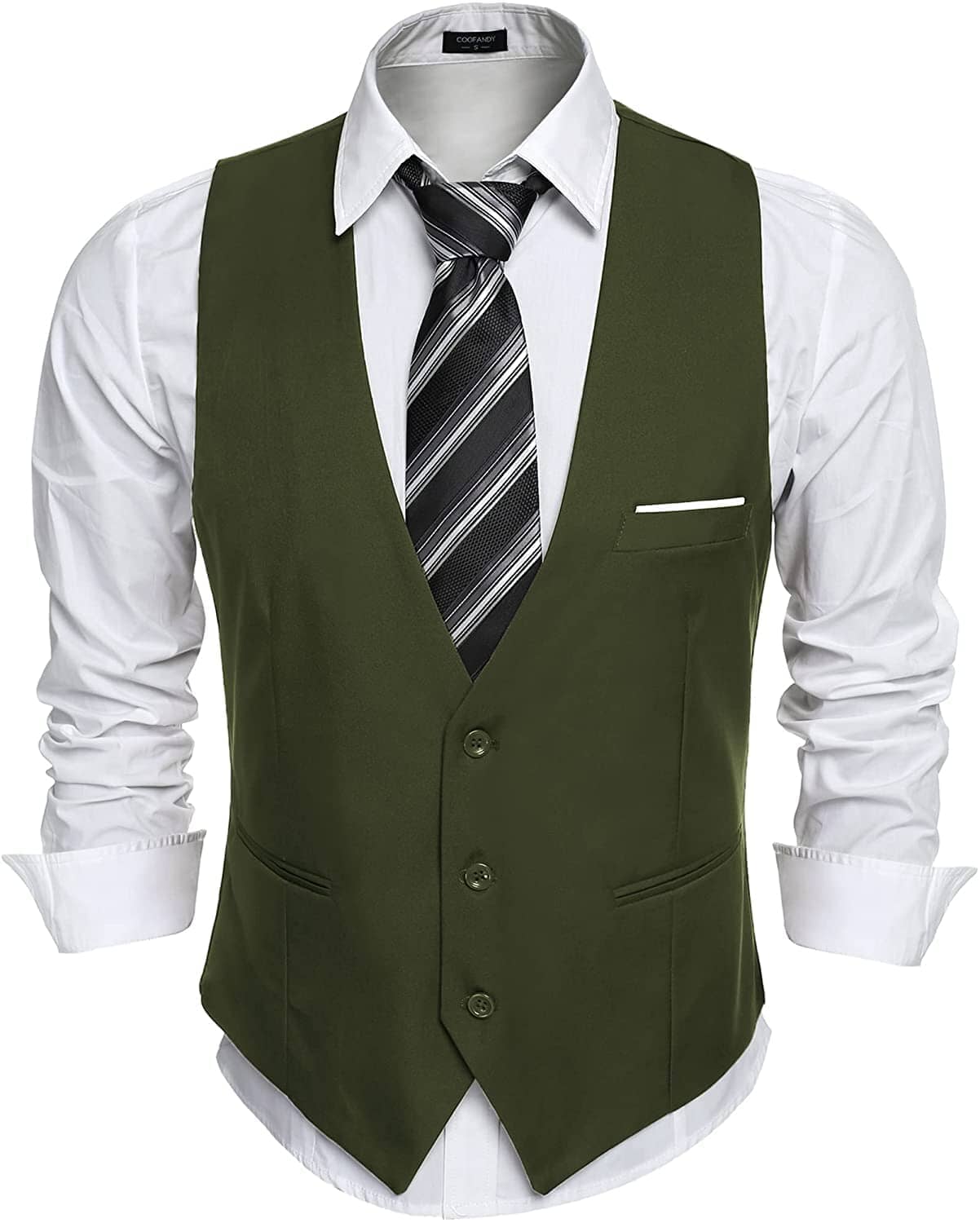 Coofandy Slim Fit Jacket Vest (US Only) Vest coofandy 