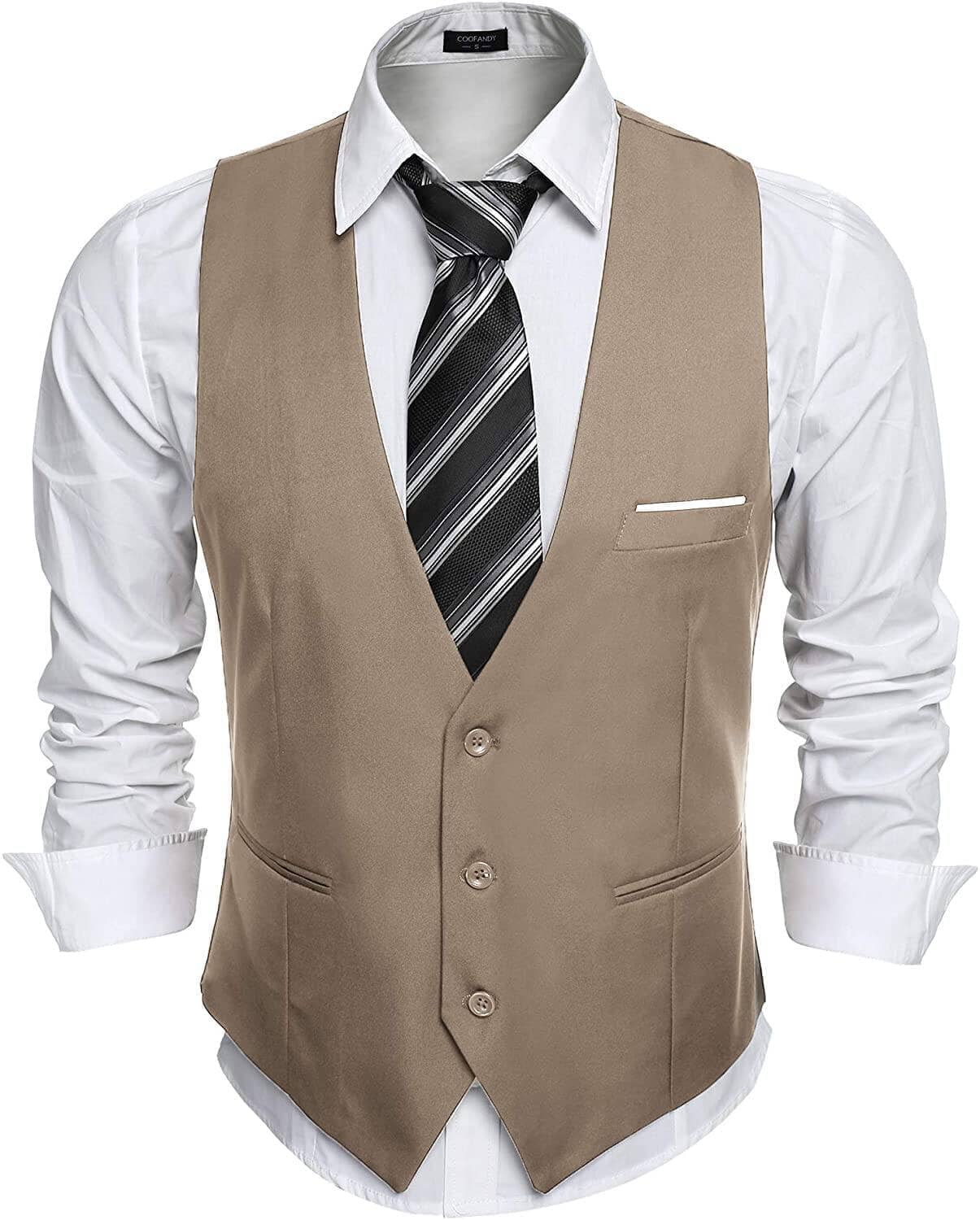 Coofandy Slim Fit Jacket Vest (US Only) Vest coofandy 