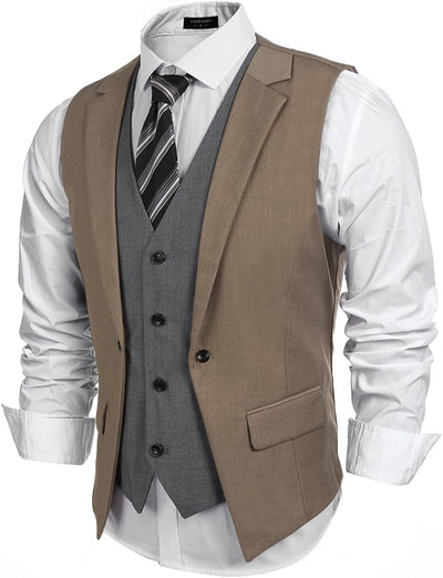 Coofandy Formal Fashion Vest (US Only) Vest coofandy 