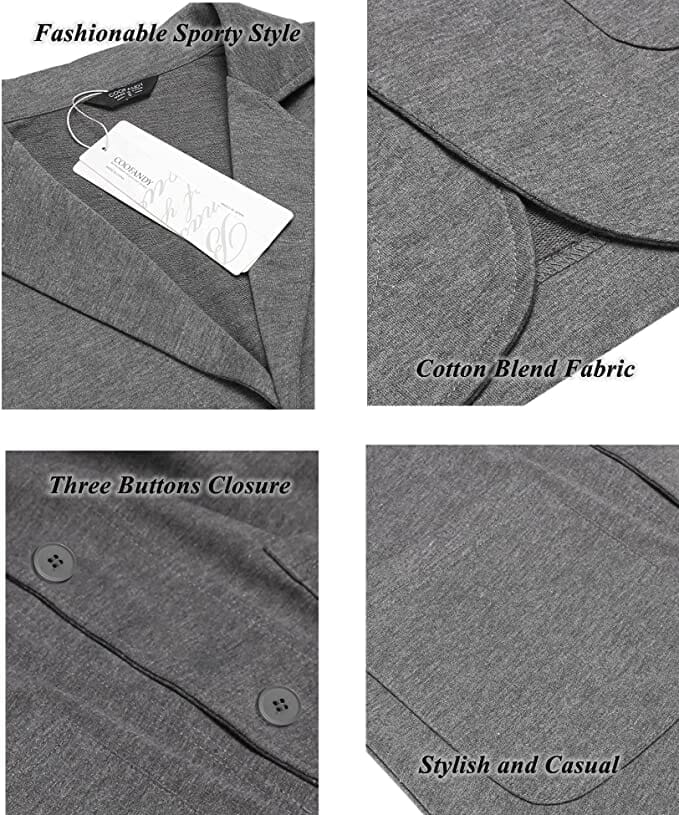 Coofandy Casual Slim Fit Coat (US Only) Blazer coofandy 