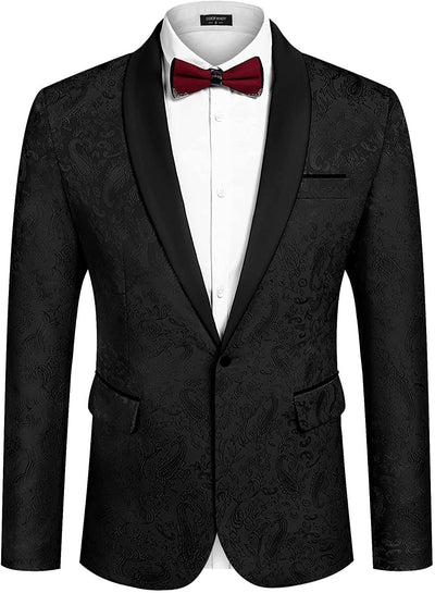 Coofandy One Button Suit Blazer (US Only) Blazer coofandy 