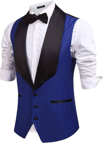 Coofandy V-Neck Slim Fit Suit Vests (US Only) Vest coofandy 