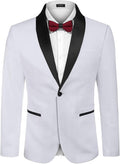 Coofandy Slim Fit Wedding Blazer (US Only) Blazer coofandy White S 