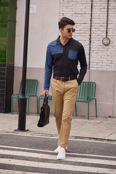 Coofandy Lightweight Casual Polo Shirt (US Only) Polos coofandy 