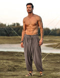 Coofandy Loose Fit Linen Style Hippie Pants (US Only) Pants coofandy 