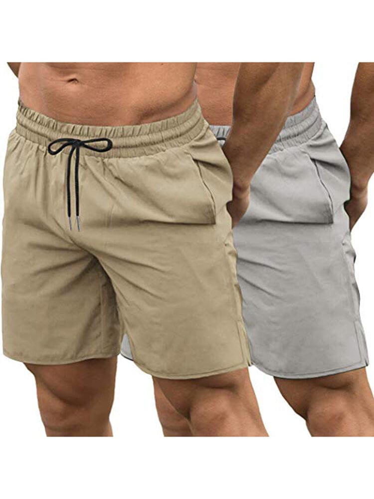 2-Pack Quick Dry Gym Shorts (US Only) Shorts coofandy 