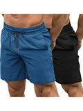 2-Pack Quick Dry Gym Shorts (US Only) Shorts coofandy 