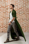 Lightweight Ruffle Shawl Long Length Drape Cape Cardigan (US Only) Cardigans COOFANDY Store 