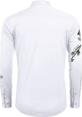 Rose Printed Slim Fit Dress Shirts (US Only) Shirts coofandy 