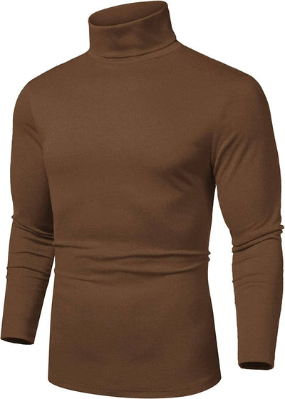 Slim Fit Basic Turtleneck Knitted Pullover Sweaters (US Only) Sweaters COOFANDY Store 