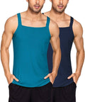 2 Pack Tank Tops Cotton Workout Undershirts (US Only) Tank Tops Coofandy&