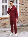 2 Piece Zip Hoodie and Sweatpants Set (US Only) Sports Set COOFANDY Store 
