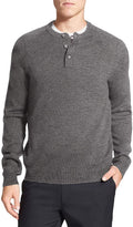 Coofandy Long Sleeve Henley Sweater (US Only) Sweaters COOFANDY Store Grey Small 