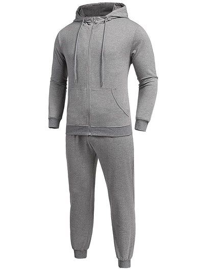 Casual 2-Piece Jogger Set (US Only) Sports Set coofandy 