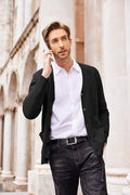 Lightweight V Neck Knitted Sweaters with Pockets (US Only) Sweaters COOFANDY Store 