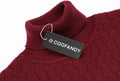 Turtleneck Patterned Knitted Pullover Sweater (US Only) Sweaters COOFANDY Store 