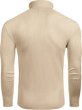 Twist Patterned Pullover Knitted Sweater (US Only) Sweater COOFANDY Store 