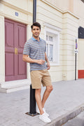 Coofandy Striped Polo Shirts (US Only) Polos coofandy 