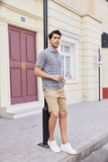 Coofandy Striped Polo Shirts (US Only) Polos coofandy 