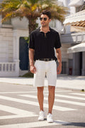 Coofandy Linen Henley T-Shirt (US Only) T-Shirt coofandy 