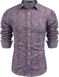 Floral Button Down Flower Printed Shirt (US Only) Shirts Coofandy&