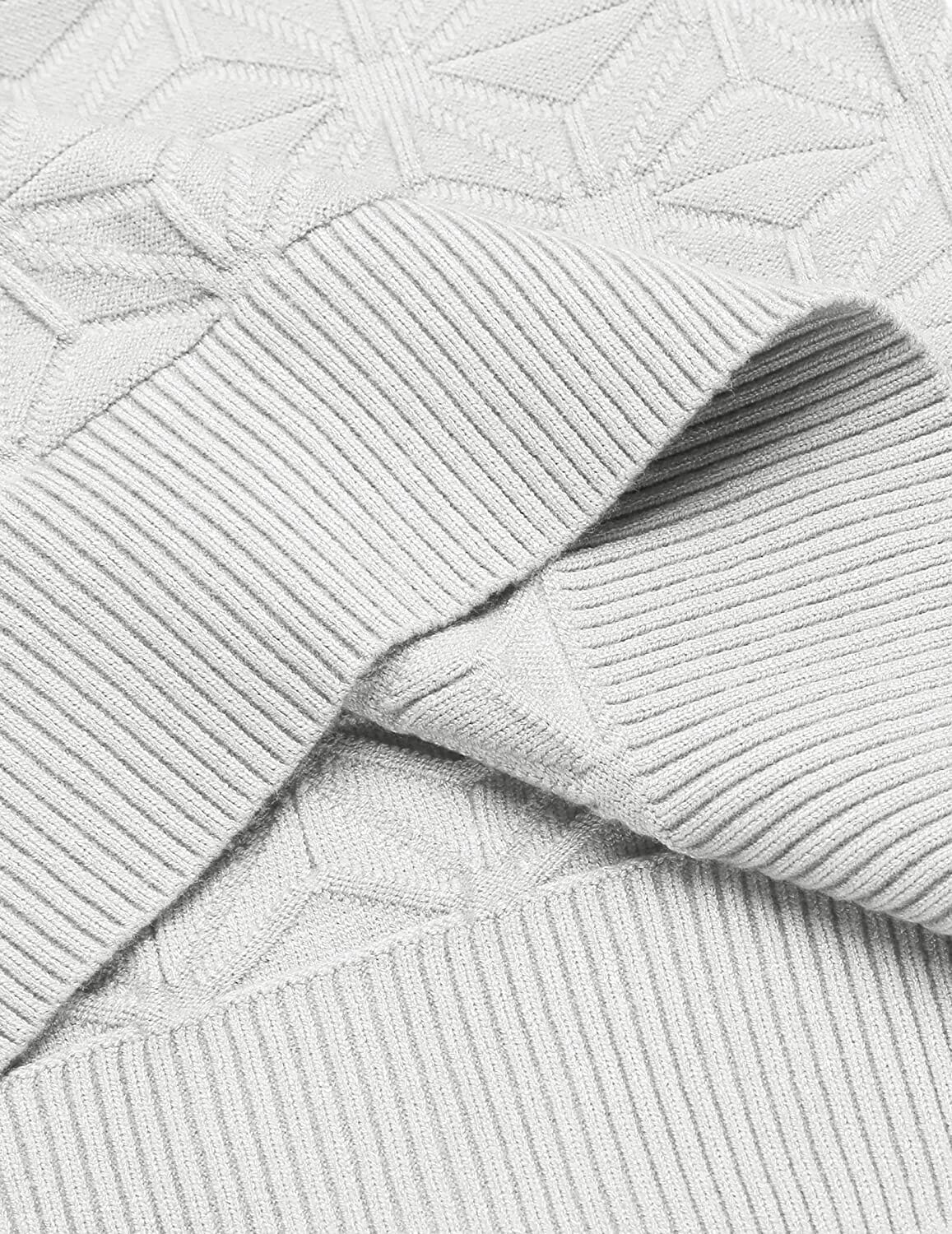 Stylish Slim Fit Turtleneck Pullover Sweater (US Only) Sweaters COOFANDY Store 