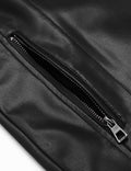 Motorcycle Leather Lightweight Jacket Coat (US Only) Jackets COOFANDY Store 