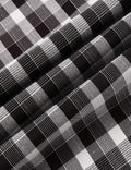 Classic Short Sleeve Plaid Cotton Shirts with Pocket (US Only) Shirts COOFANDY Store 