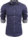 Floral Button Down Flower Printed Shirt (US Only) Shirts Coofandy&