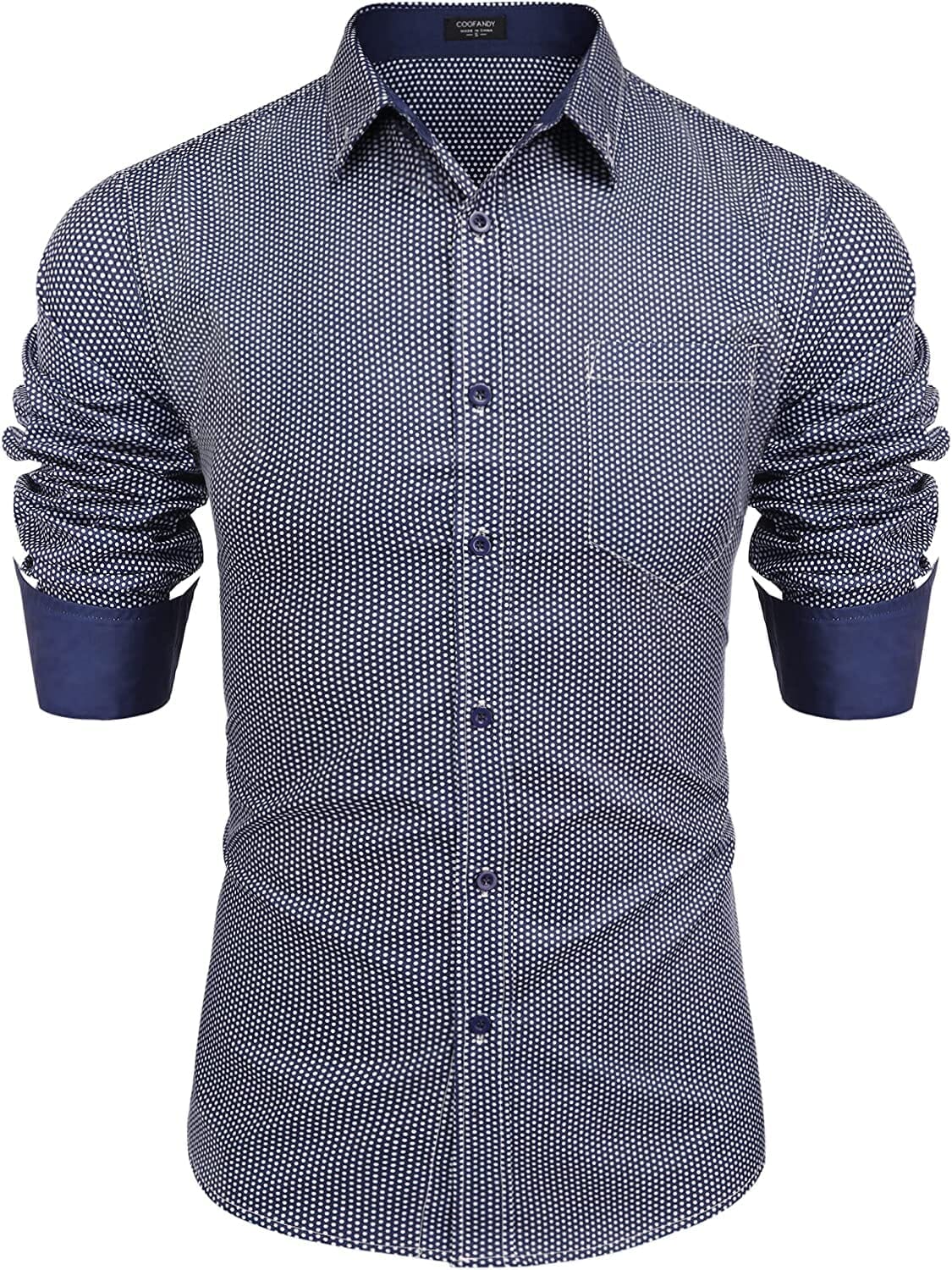 Coofandy Men's Casual Long Sleeve Shirt (US Only) Shirts Coofandy's 