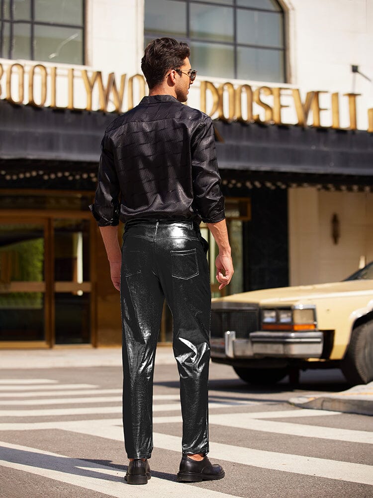 Metallic Shiny Party Pants (US Only) Pants coofandystore 