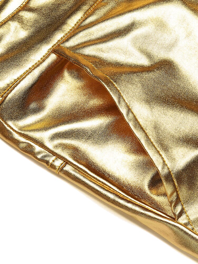 Metallic Shiny Party Pants (US Only) Pants coofandystore 