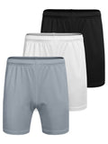 3-Pack Workout Shorts with Pocket (US Only) Shorts coofandystore PAT2 S 