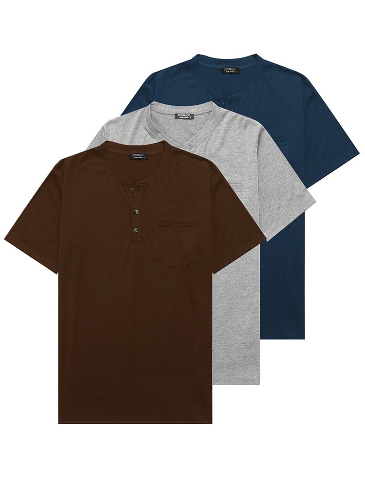 Classic Fit Cotton Shirts 3 Pack (US Only) Shirts coofandy 