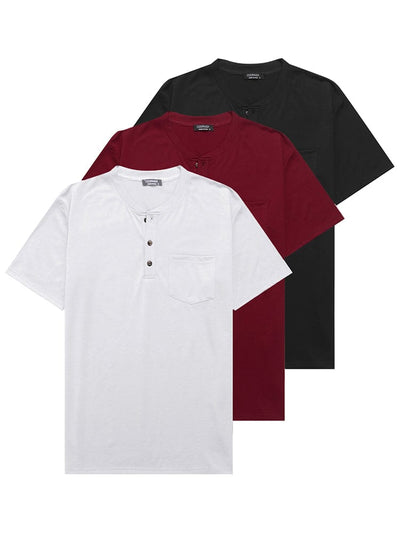 Classic Fit Cotton Shirts 3 Pack (US Only) Shirts coofandy 